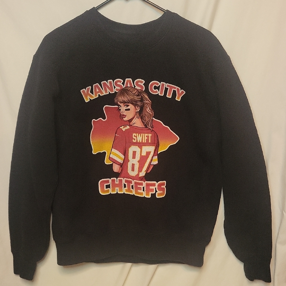 Kansas City Chiefs Black Sweater